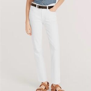 J Crew Slim White Jeans, NWTs